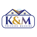K&M Pressure Washing logo