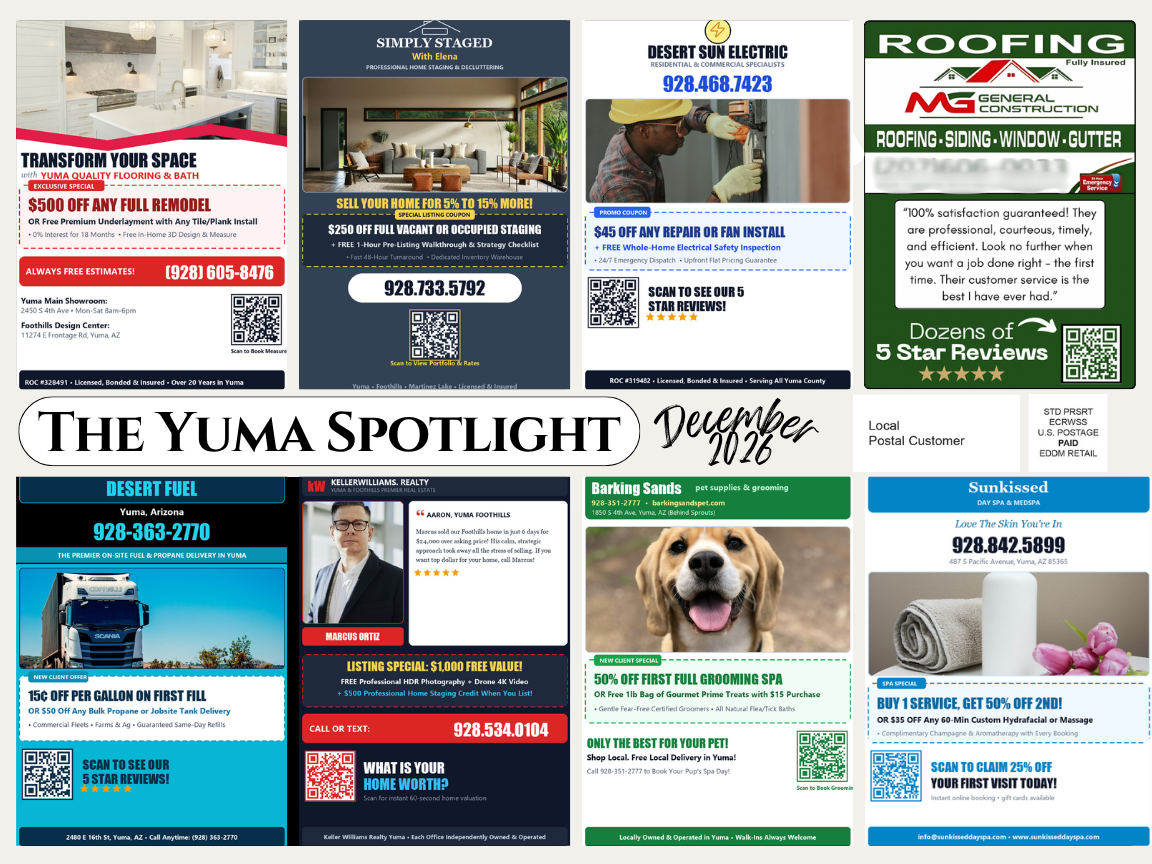 9x12 Oversized Community Mailer Preview